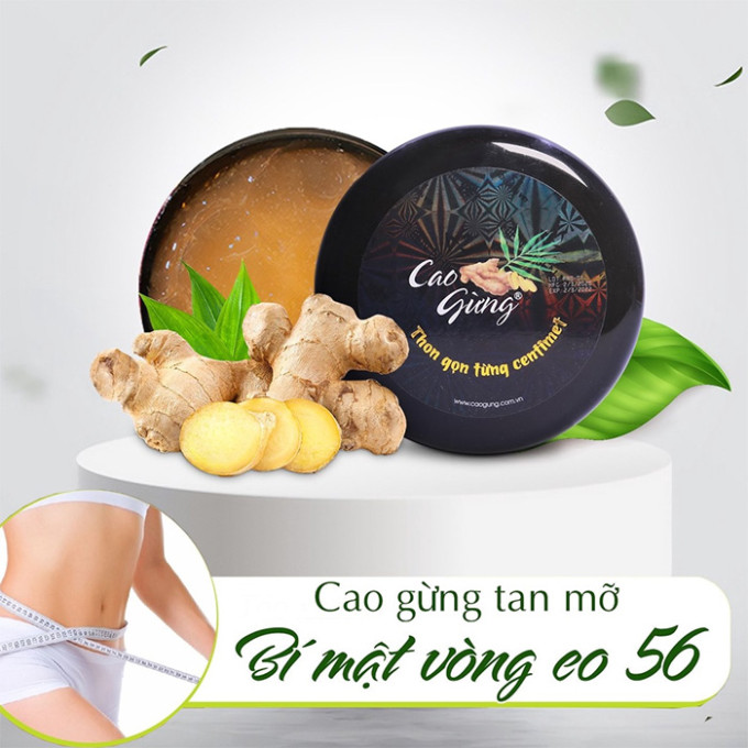 Cao Gừng Tan Mỡ Thiên Nhiệt Việt 200g Chính Hãng