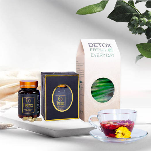 Trà Giảm Cân Go Detox Chính Hãng – Thanh lọc cơ thể, giữ dáng an toàn