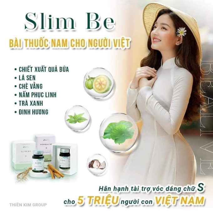 Thành phần Slim Be giảm cân