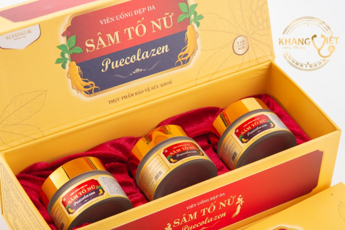 Viên Uống Sâm Tố Nữ Puecolazen Kohinoor 45 Viên Chính Hãng
