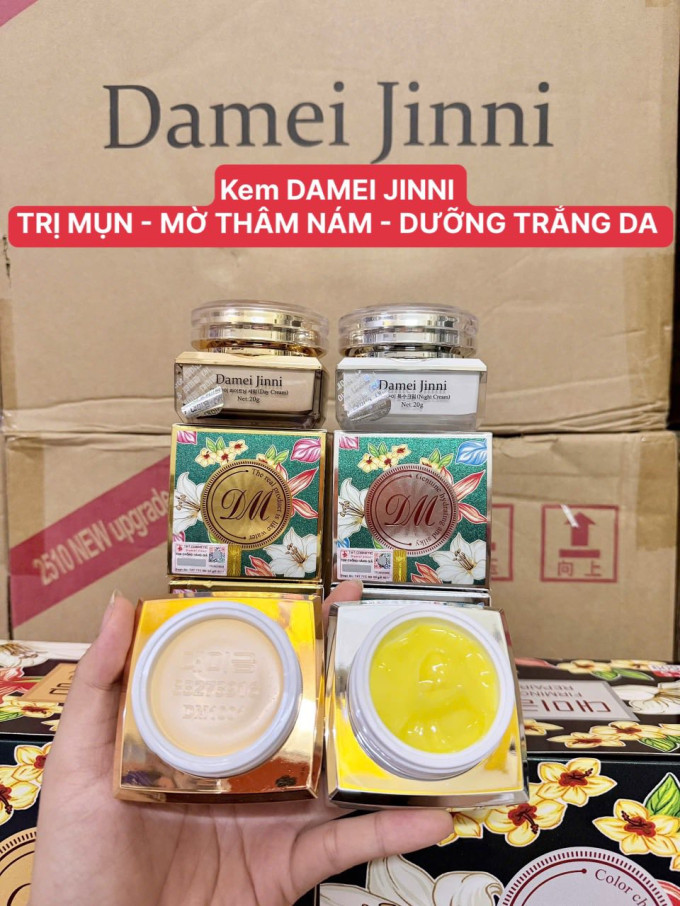 Kem Demejine Đổi Mẫu Mới Thành Kem Damei Jinni