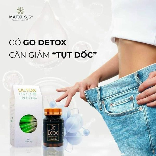 Golean Detox là dòng trà giảm cân thảo mộc tự nhiên