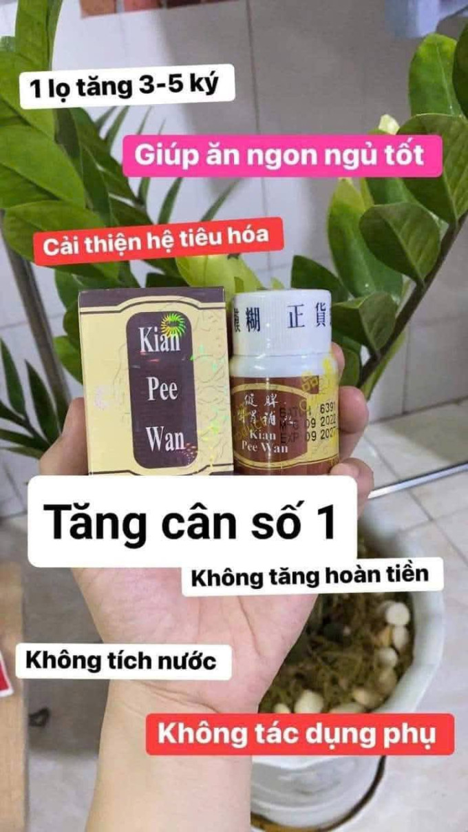 Công dụng nổi bật của Kian Pee Wan: