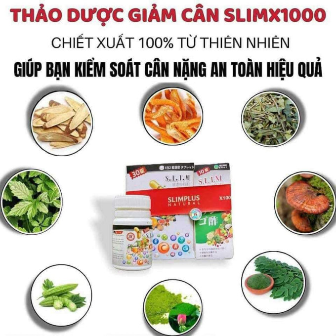 Thành phần của Slim X1000