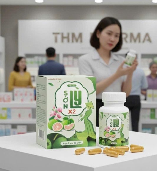 Giảm cân Sờn Lỳ x2 | Hộp 30 viên Tặng kèm 1 vỉ 50 viên Detox nhuận tràng siết eo