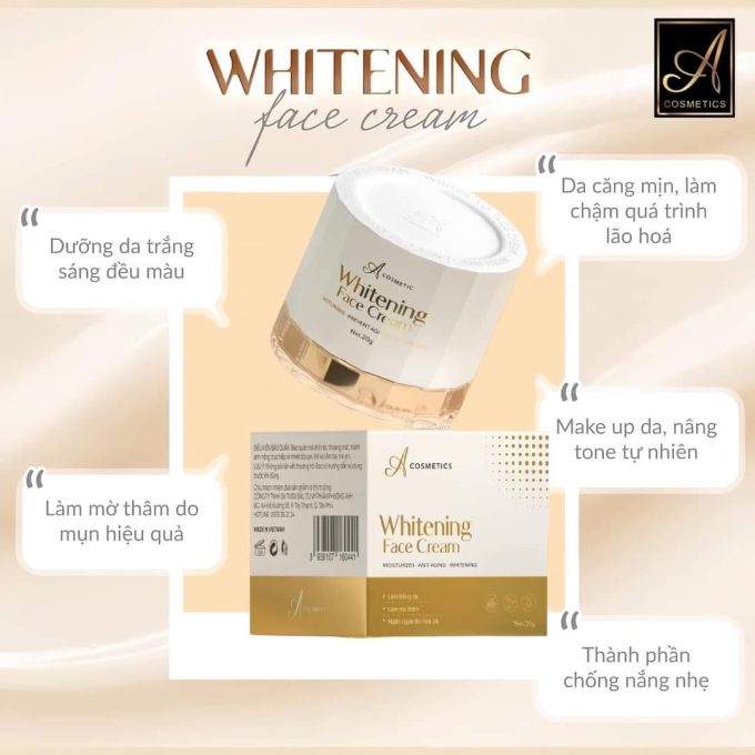 Công Dụng Của Kem Face Chữ A