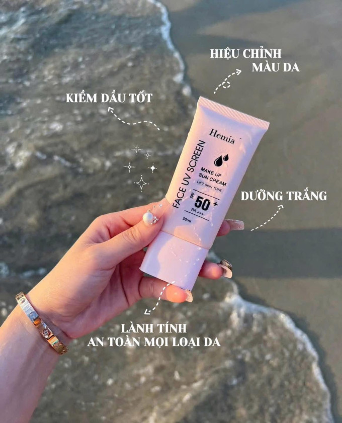 Công Dụng Của Kem Chống Nắng Hemia