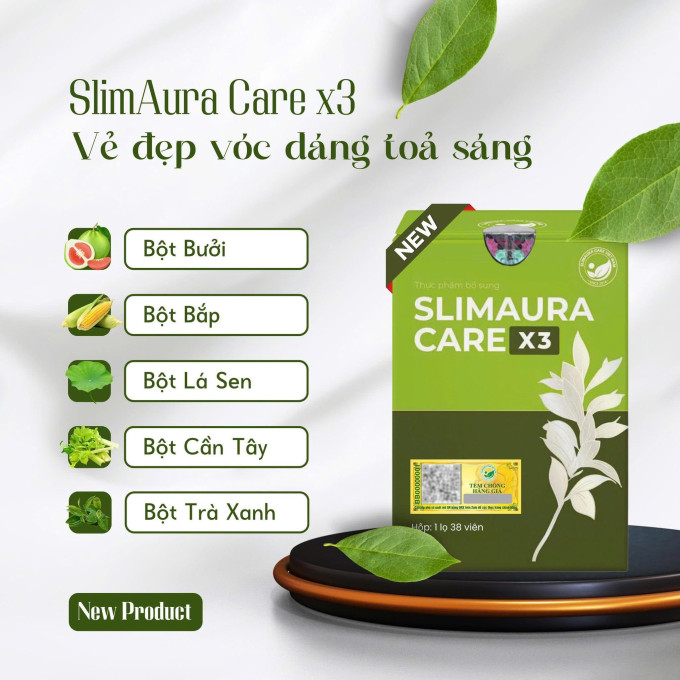 Thành Phần Giảm Cân Slimaura Care X3