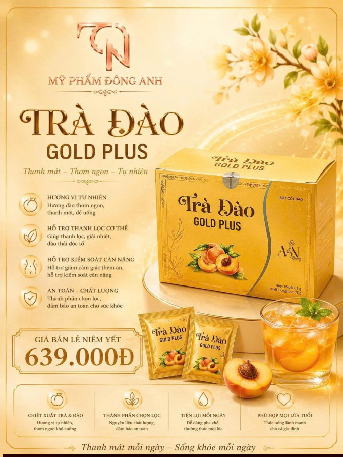 Điểm nổi bật của Trà Đào Gold Plus