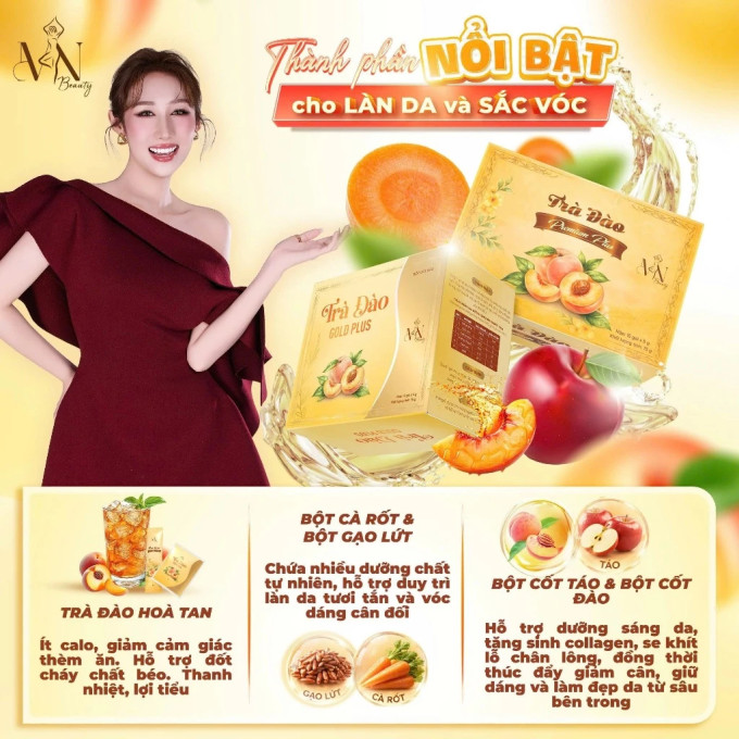 Trà đào gold plus đông anh – thơm ngon mỗi ngày, vóc dáng cân đối