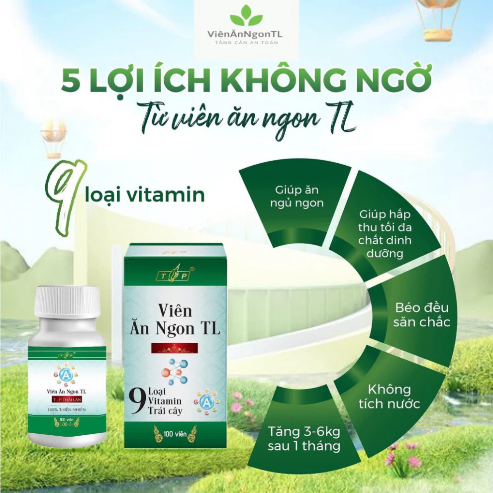 Viên Ăn Ngon TL có tác dụng gì?