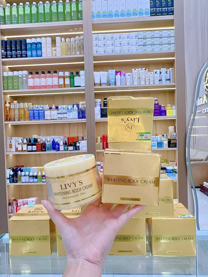 Kem Body Livy's Vàng Thái Lan - Da Sáng Mịn Rạng Rỡ