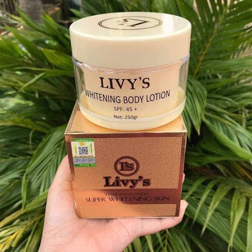 Kem Body Livy’s Vàng Thái Lan – Da Sáng Mịn Rạng Rỡ