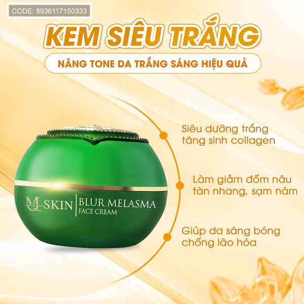Thành phần Kem Face MQ Skin
